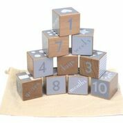 Baby Toddler Giftware: Discoveroo | Wooden Shape & Number Blocks