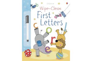 Usborne | Wipe-clean First Letters