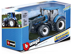 Burago | 16cm Tractor with Front Loader - Asstd