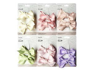 2pce hairclip  assorted Colours