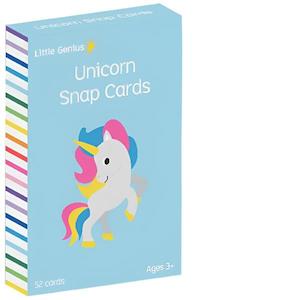 Games: Little Genius Snap Cards Unicorn