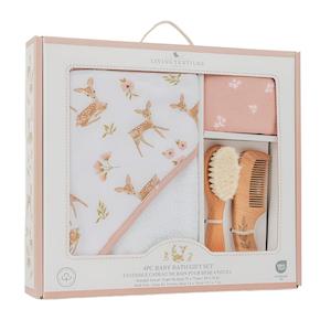 Ling textiles | 4pc Baby Bath Gift Set - Sophia's Gardens