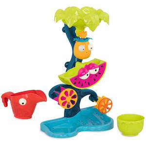 Battat | Tropical waterfall Water Wheel Play Set