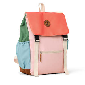 Bags Pencil Cases Homework Bags: Crywolf | Knapsack - Colour Block Sunset