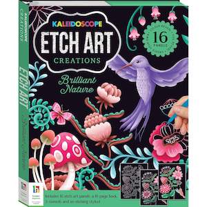 Kaleidoscope Etch Art Creations: Brilliant Nature RRPP $24.99