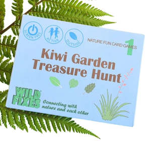 Outdoor Beach Toys: Kiwi Garden Treasure Hunt Cards