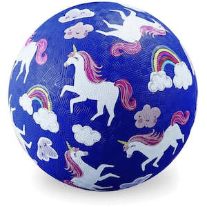 Outdoor Beach Toys: Crocodile Creek | 7-inch Playball Unicorn