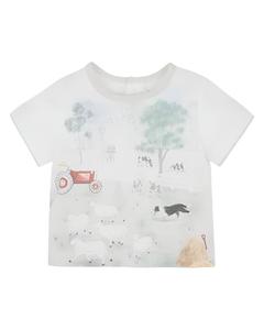 Clothing Nb To 10 Years: Bebe | Chester Farm Tee - Baby