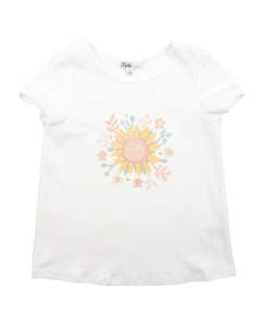 Clothing Nb To 10 Years: Bébé | Abby Sunflower Tee