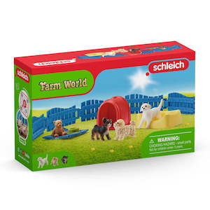 Schleich FARM WORLD Puppy House