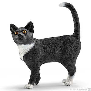 Schleich  | Cat Standing Black