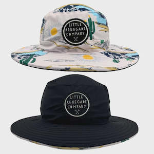 Little Renegade | Reversible Swim Hat -Oakland