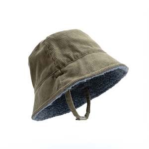 Hi-Hop | Girls Winter Bucket Hat - Blue/Sage