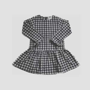 Love Henry: Love Henry Frankie Dress - Black Check