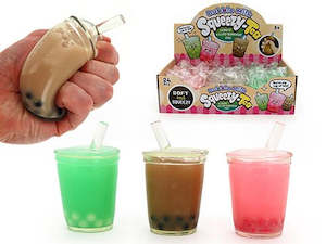 SQUEEZE BUBBLE TEA (3 ASSTD) – 9.5cm