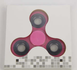 Gifts Under 15 00: Metal fidget Spinner - Pink