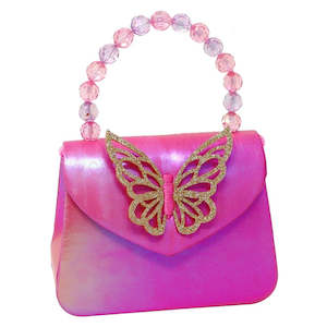 Pink Poppy Fairy Butterfly Friends Handbag