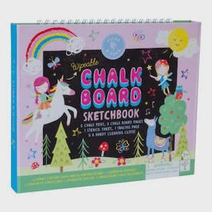 Fairy Stuff: Floss & Rock | Rainbow Fairy Chalkboard Sketchbook