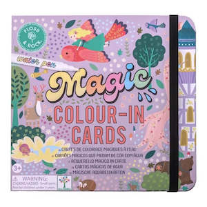 Floss & Rock | Magic Colour-In Cards - Fairy Tale RRP $31.99