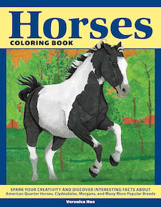 Horses Colouring & Fact Book