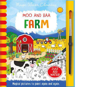 Moo & Baa Farm Magic Water Colouring