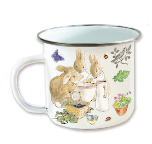 Flopsy Bunnies Enamel Mug