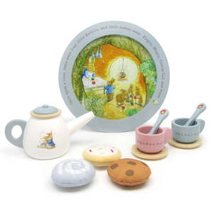 Peter Rabbit: Peter Rabbit 11 Piece Wooden Tea Party Set