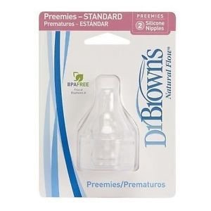 Dr Brown's | N/N Teats - 2 pk - Premmie Flow