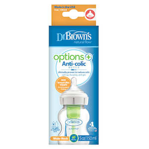 Dr Brown's | Wide Neck Options+ 150ml Bottle Single