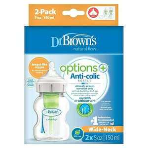 Dr Brown's | W/N Options+ 150 ml Bottles Twin Pk