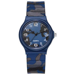 Camouflage Analogue Watch