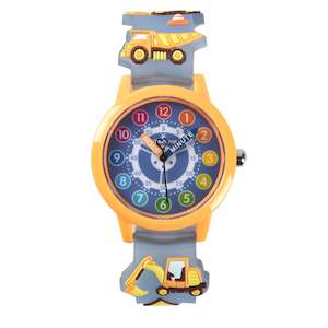 Yellow Truck Time Teacher Watch