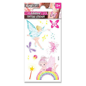 Arts and Craft: Glitter Fairy Tattoo Sticker