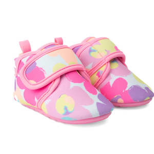 Baby Gear: Hi Hop Fluro Floral Beach Shoe 3-4yr