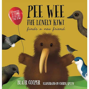 Pee Wee the Lonely Kiwi Finds A New Friend