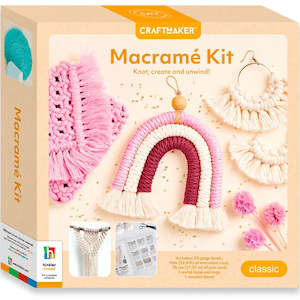 Ages 4 7 Years Old: Craftmaker Macrame Kit