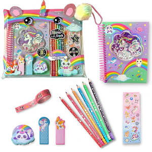 Ages 4 7 Years Old: Glow in Dark Unicorn Journal Fun Pack