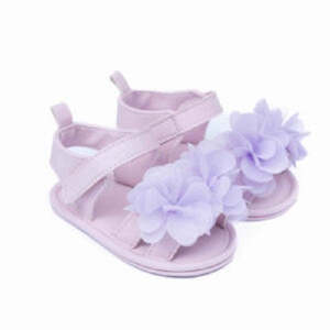 Ages 0 3 Years Old: hi-hop flower sandal lilac 1-1.5 years