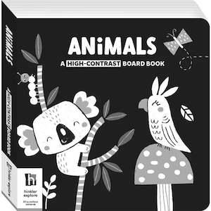 Animals black and white High-Contrast Board Book