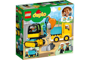 Lego: LEGO® DUPLO Truck and Tracked Excavator 10931