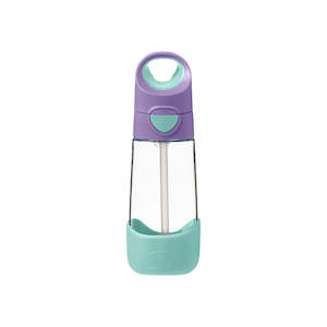 Water Bottles: b.box drink bottle - Lilac Pop 450ml