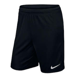 Club Shorts And Socks: Nike Park Junior Football Shorts - Black