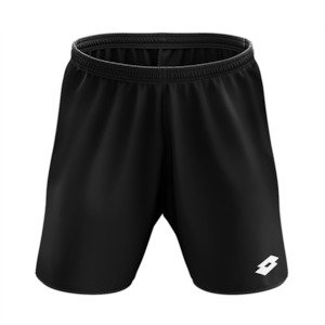 Lotto Trofeo Black Senior Football Shorts