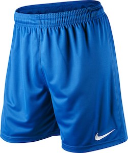 Football Shorts: Nike Park Football Short Royal Blue Junior