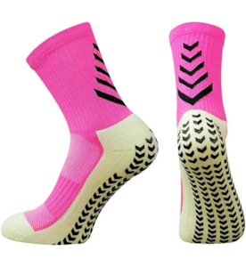 Arrow Grip Socks - Pink v3