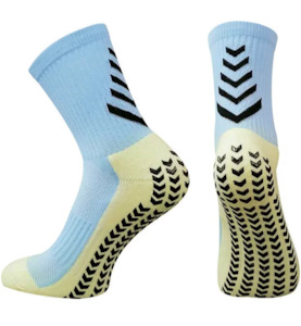 Arrow Grip Socks - Sky Blue v3