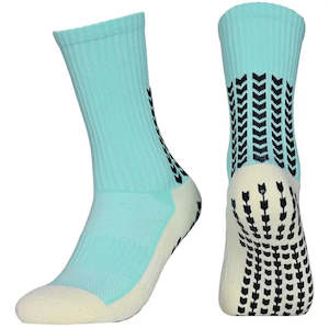 Football Socks: Arrow Grip Socks - Sky Blue v2 (2 pair pack)