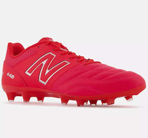 Football Boots: NEW BALANCE 442 TEAM V2 FOOTBALL BOOTS - RED