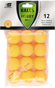 Sunflex Hobby Table Tennis Balls - 12pk