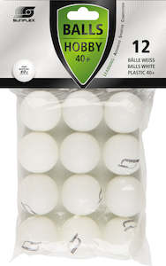 Sunflex Hobby Table Tennis Balls - 12pk